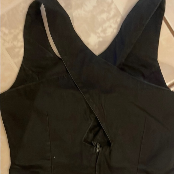 Express Elegant Black Sleeveless Dress - Picture 5 of 5